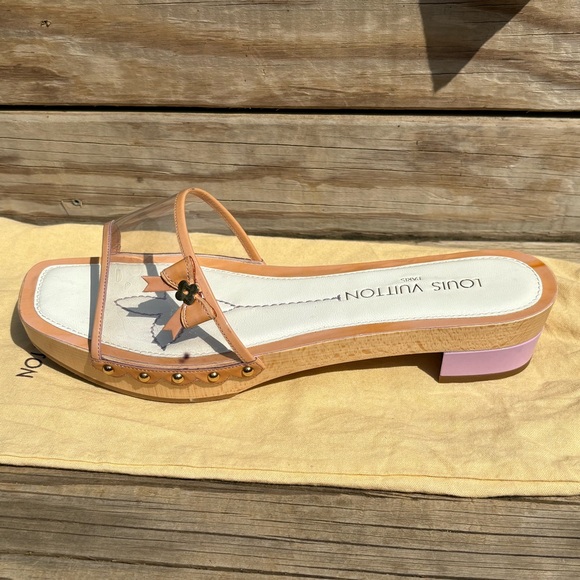 NWOT Louis Vuitton Sandals, Unworn, Size 39 - Picture 8 of 11